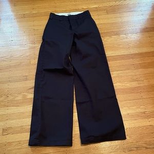 Dickies new without tags women’s wide-leg pants, black. Size 2R.